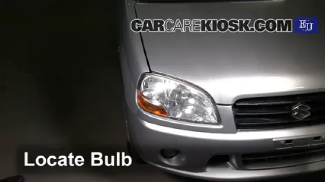 2001 Suzuki Ignis GL 1.3L 4 Cyl. Éclairage Feu de jour (remplacer l'ampoule)